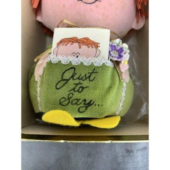 Dolly Gram Just to Say Happy Anniversary Figure western union Doll Vintage - Picture 9 of 11